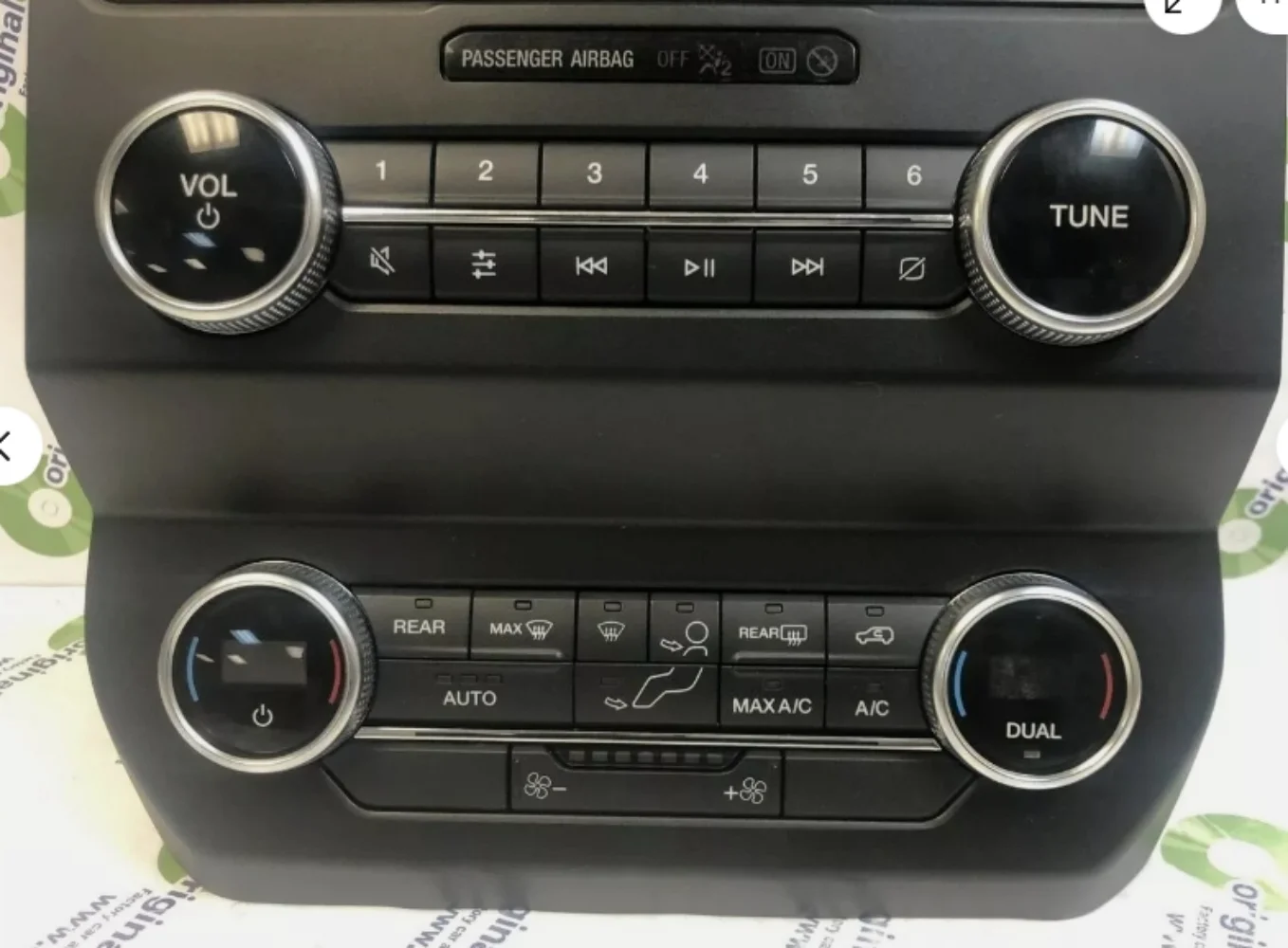 Ford Expedition OEM, 8 футов, сенсорный экран, 2019 г., двойная панель автоматического климат-контроля
Ford Expedition OEM, 8 футов, сенсорный экран, 2019 г., двойная панель автоматического климат-контроля