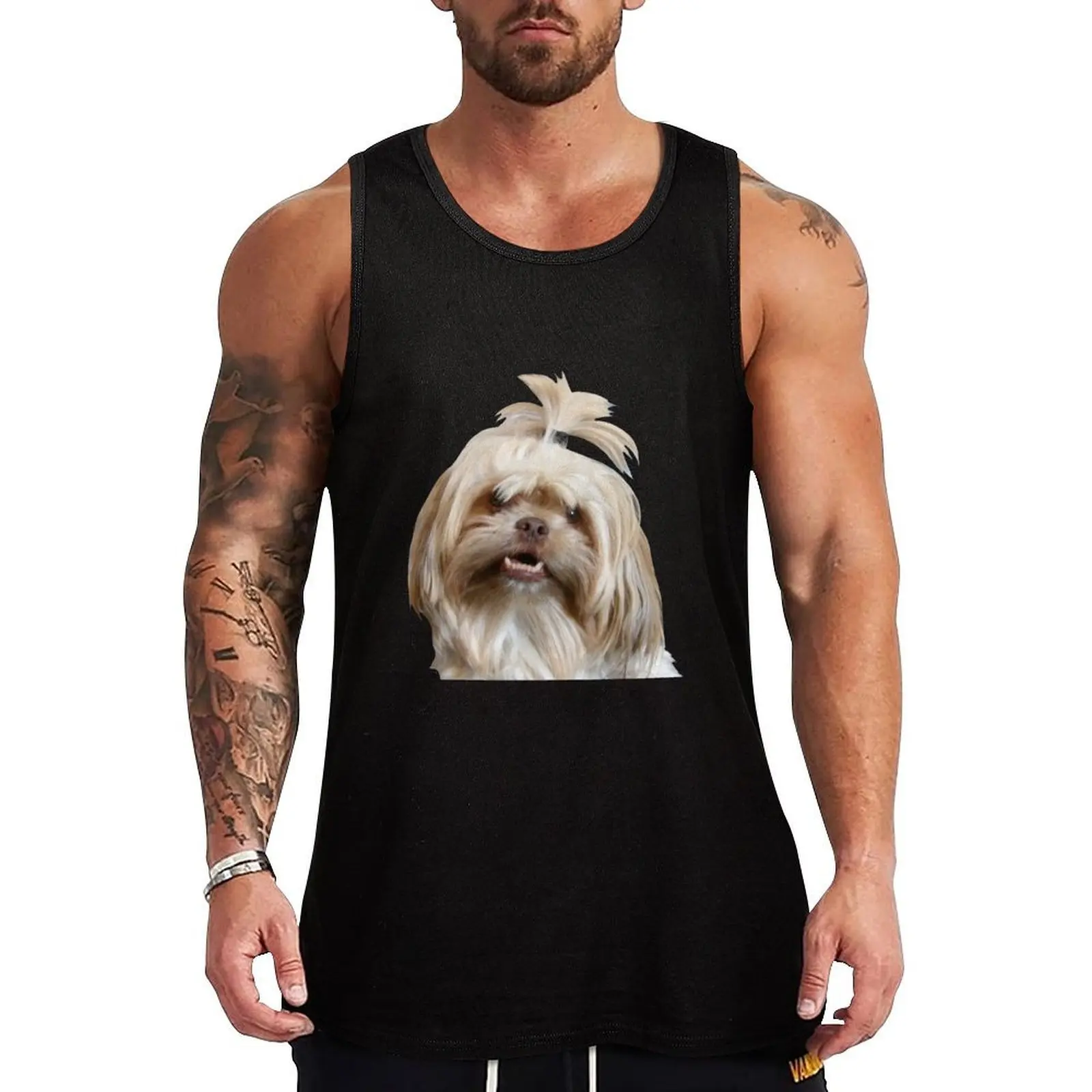Cute Shih Tzu Tank Top Workout Gear Tank Top Sleeveless Gym Fitness Shirt
Cute Shih Tzu Tank Top Workout Gear Tank Top Sleeveless Gym Fitness Shirt