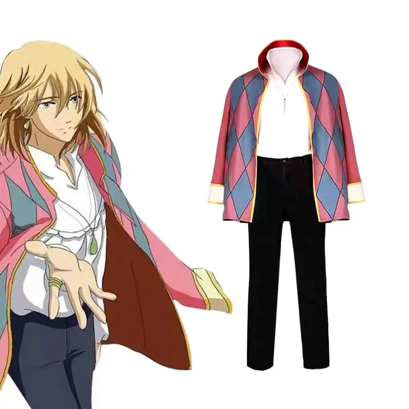 Anime Howl's Moving Castle Cosplay Howl Cosplay Costume Complete Outfit Includes Necklace Earrings Christmas Dress Unisex
Anime Howl's Moving Castle Cosplay Howl Cosplay Costume Complete Outfit Includes Necklace Earrings Christmas Dress Unisex
