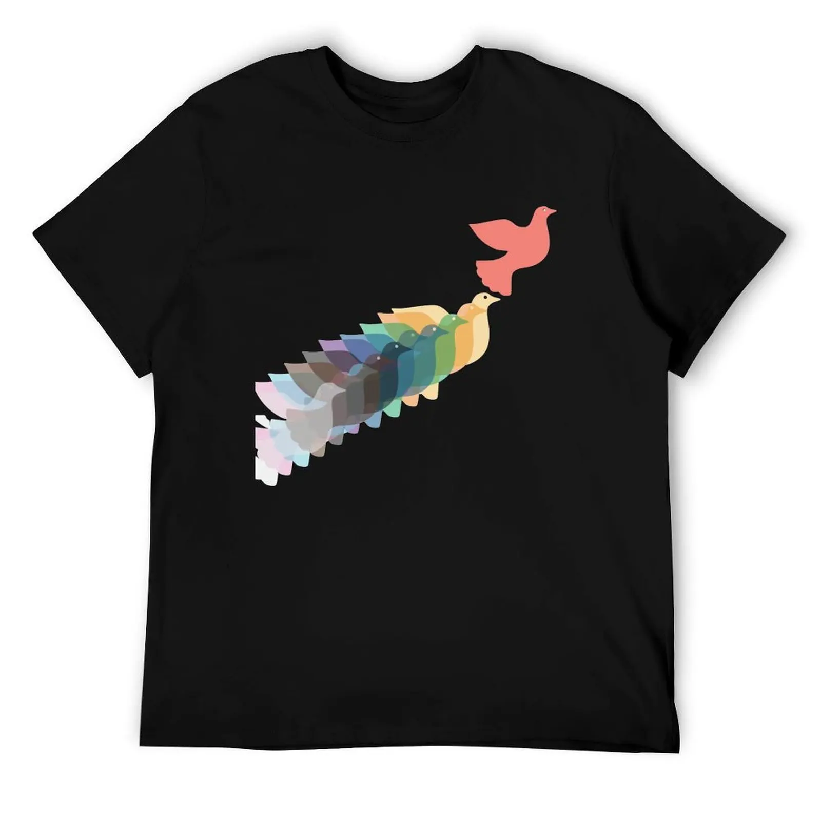 Rainbow Peace Doves T-Shirt cotton t shirts high quality graphic t shirts for man T-Shirt
Rainbow Peace Doves T-Shirt cotton t shirts high quality graphic t shirts for man T-Shirt