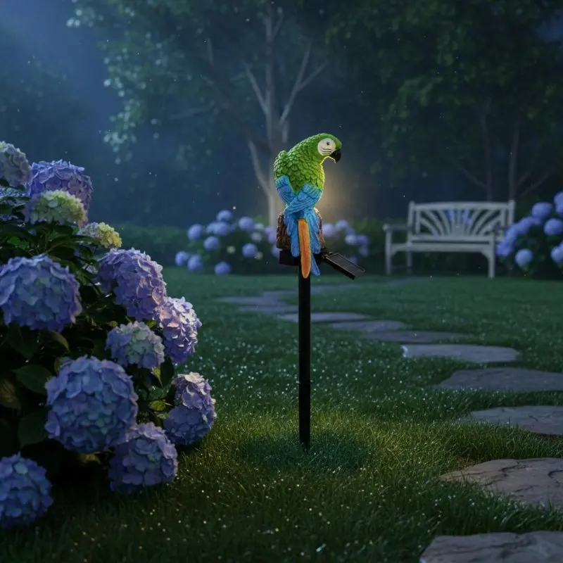 Resin Parrot Lawn Lamp Waterproof Solar Parrot Stake Luminary Creature Shaped Ground Lamp Dusk to Dawn Photocell Outdoor
Resin Parrot Lawn Lamp Waterproof Solar Parrot Stake Luminary Creature Shaped Ground Lamp Dusk to Dawn Photocell Outdoor