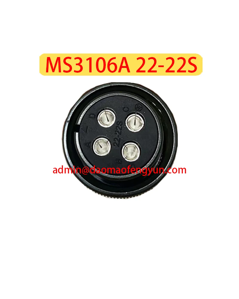 MS3106A 22-22S Brand new 4 pole servo motor aviation plug military specification connector,MS3106A 22 22S
MS3106A 22-22S Brand new 4 pole servo motor aviation plug military specification connector,MS3106A 22 22S