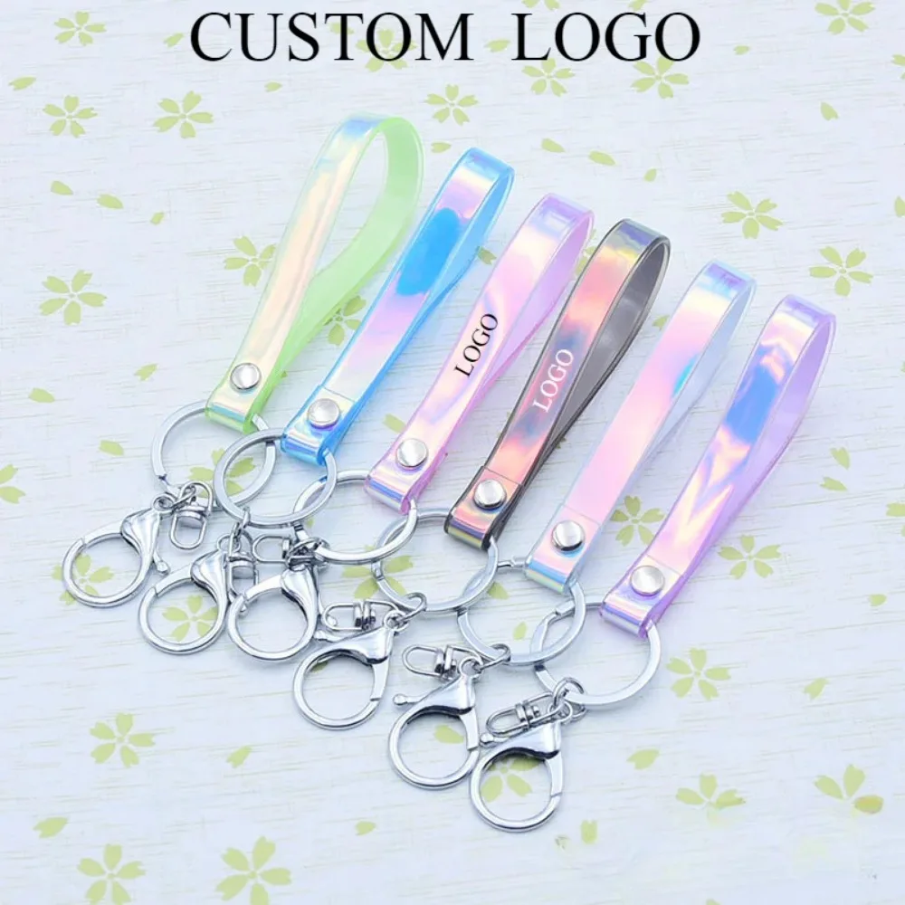 Custom Print Logo Keychain PVC Rope Car Bag Pendant Key Chain Holder DIY Keyring Gift for Men and Women
Custom Print Logo Keychain PVC Rope Car Bag Pendant Key Chain Holder DIY Keyring Gift for Men and Women