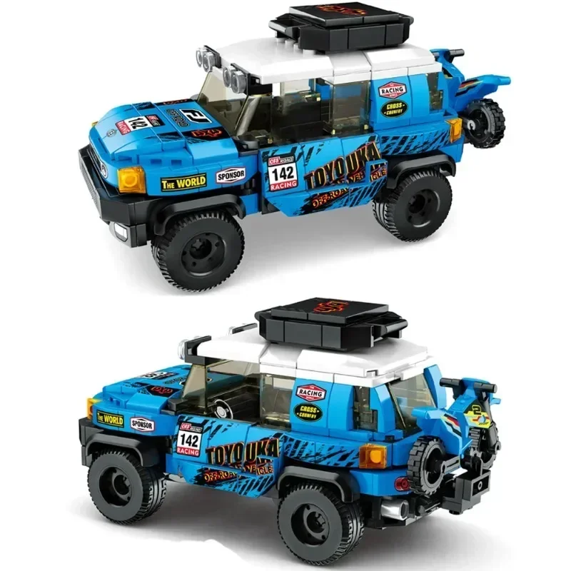 Speed Champions SUV FJ CRUISER Technical Car Vehicle Building Blocks Rally Racers Bricks Model Toys Children Gifts for Kids
Speed Champions SUV FJ CRUISER Technical Car Vehicle Building Blocks Rally Racers Bricks Model Toys Children Gifts for Kids