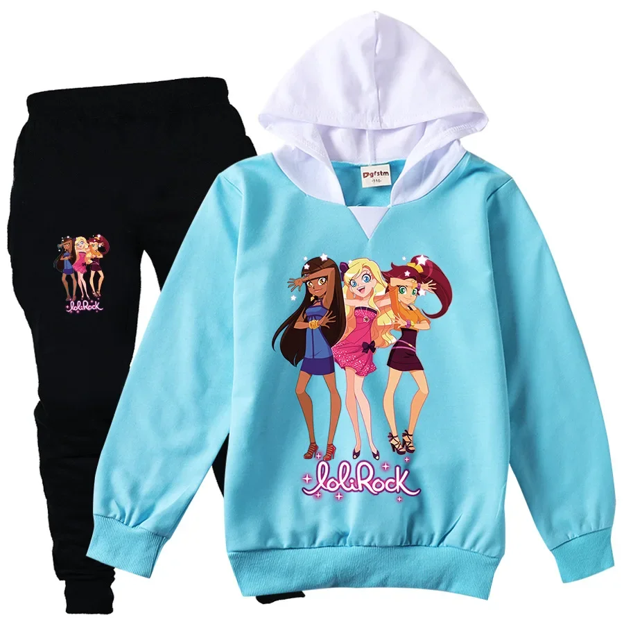 Kids Lolirock Rock Loli Clothes Pullover Hoodies + Pants Sets Girls Cartoon Sportsuit Toddler Birthday Outfits Children Clothing
Kids Lolirock Rock Loli Clothes Pullover Hoodies + Pants Sets Girls Cartoon Sportsuit Toddler Birthday Outfits Children Clothing