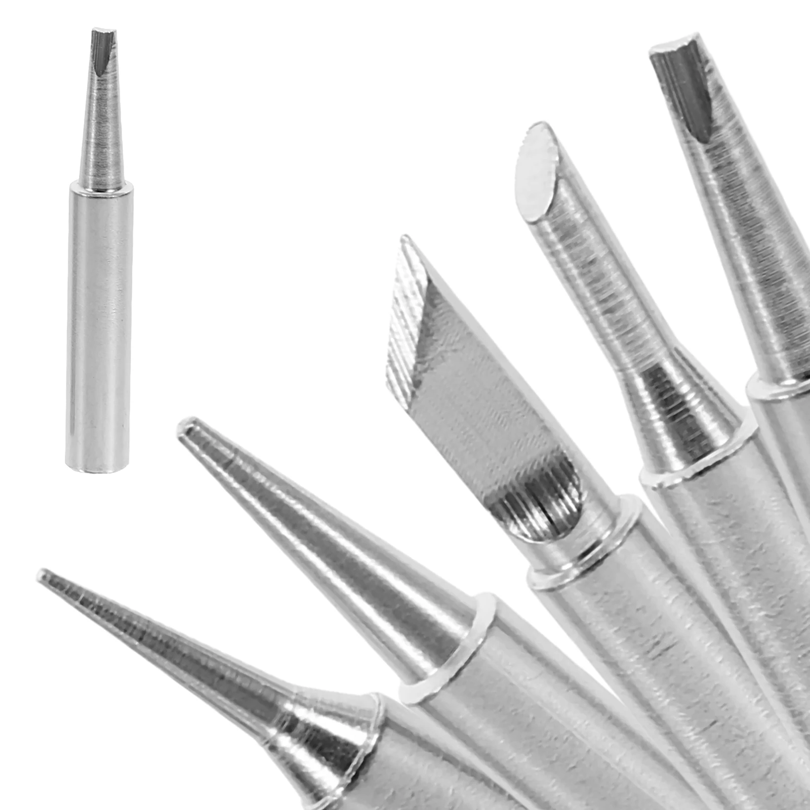5 Pcs Soldering Iron Tip Kit Horse Hoof Flat Mouth Replacement Tips Heat-set Electronics for
5 Pcs Soldering Iron Tip Kit Horse Hoof Flat Mouth Replacement Tips Heat-set Electronics for