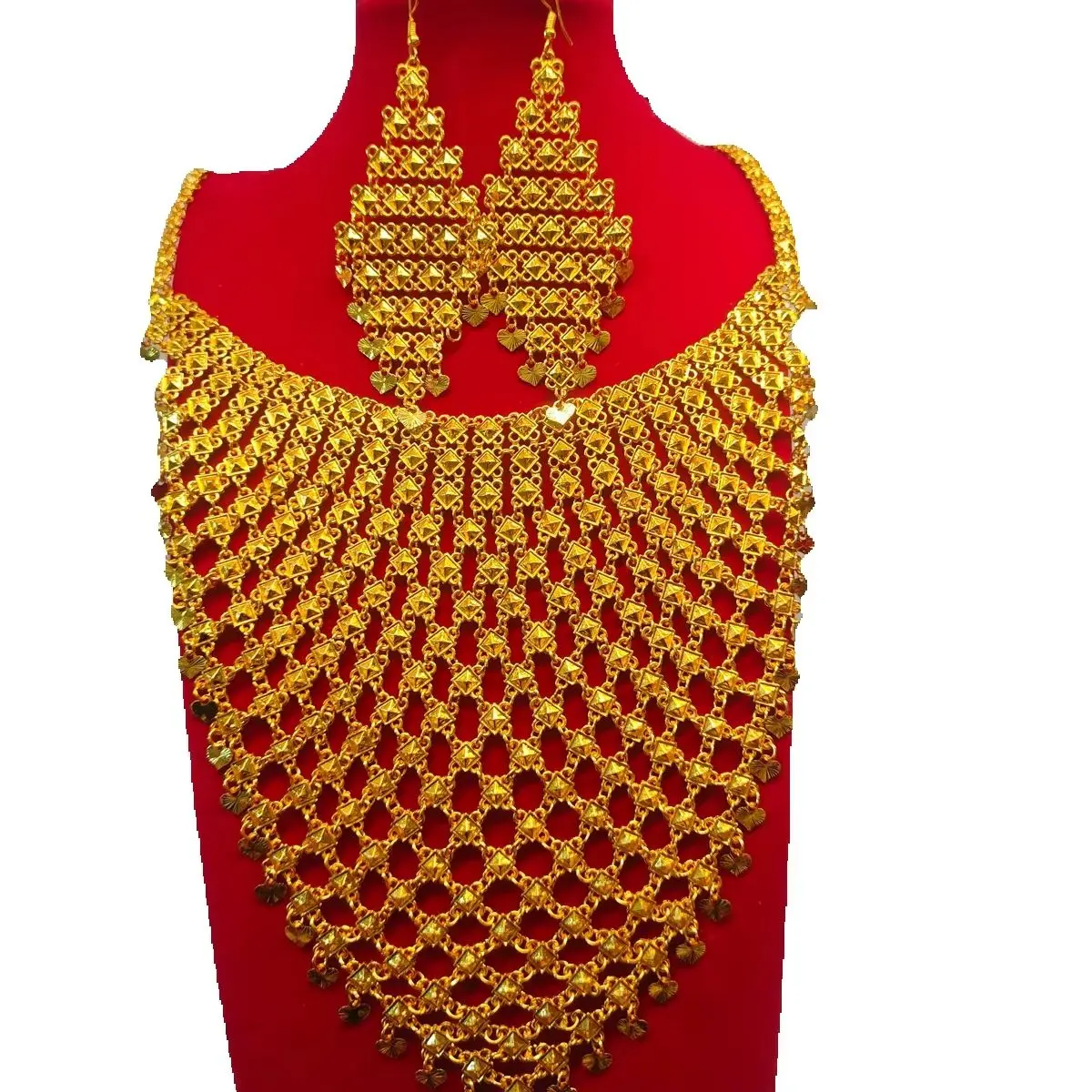 New Hot Selling Dubai Jewelry 24K Gold Plated Women's Jewelry Set Fashion Necklace Earrings Free Delivery CHD21449
New Hot Selling Dubai Jewelry 24K Gold Plated Women's Jewelry Set Fashion Necklace Earrings Free Delivery CHD21449