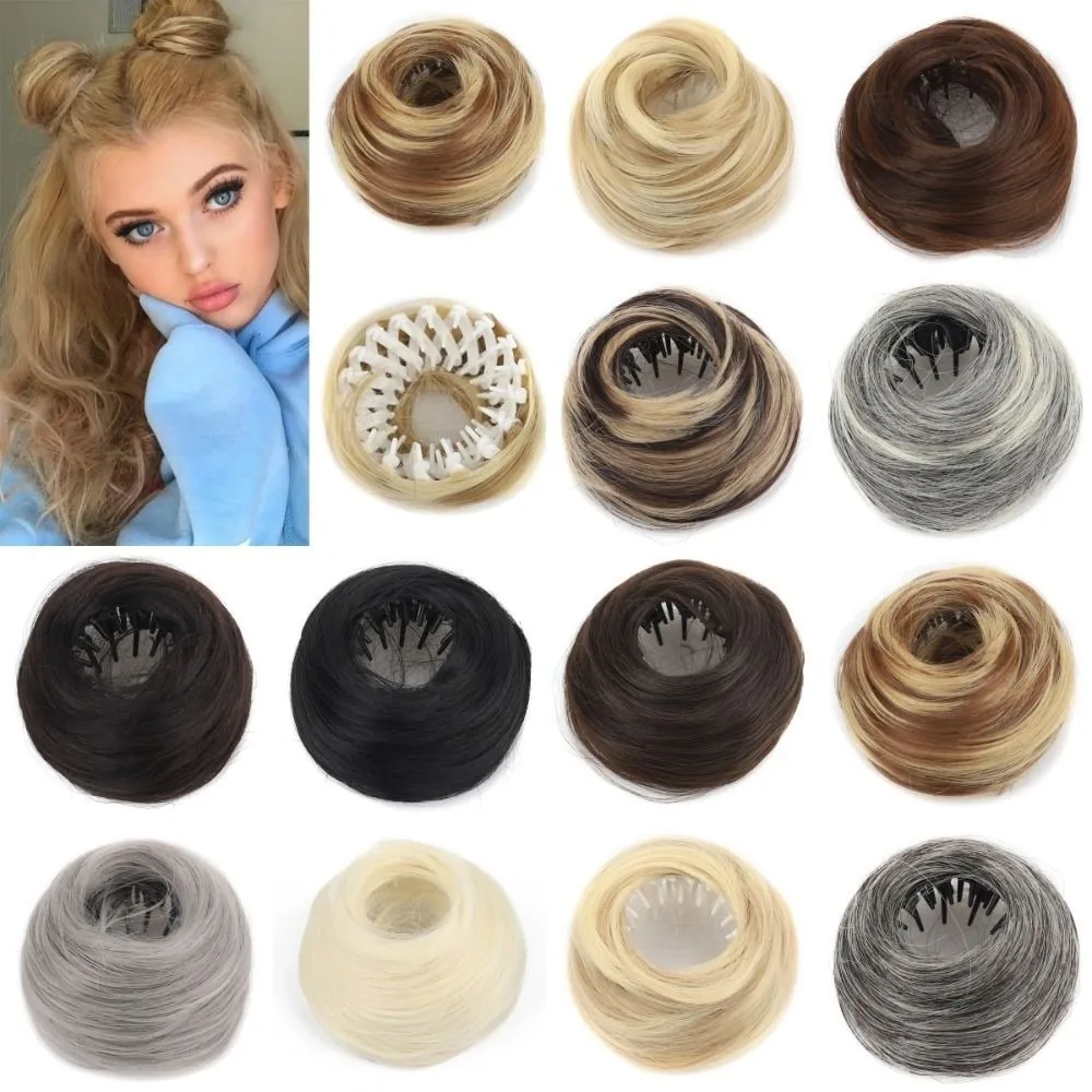 Heat Resistant Fiber Messy Hair Bun Extensions Messy Style Naturally Fluffy Synthetic Hair Bun Extensions Bird's Nest Shape
Heat Resistant Fiber Messy Hair Bun Extensions Messy Style Naturally Fluffy Synthetic Hair Bun Extensions Bird's Nest Shape