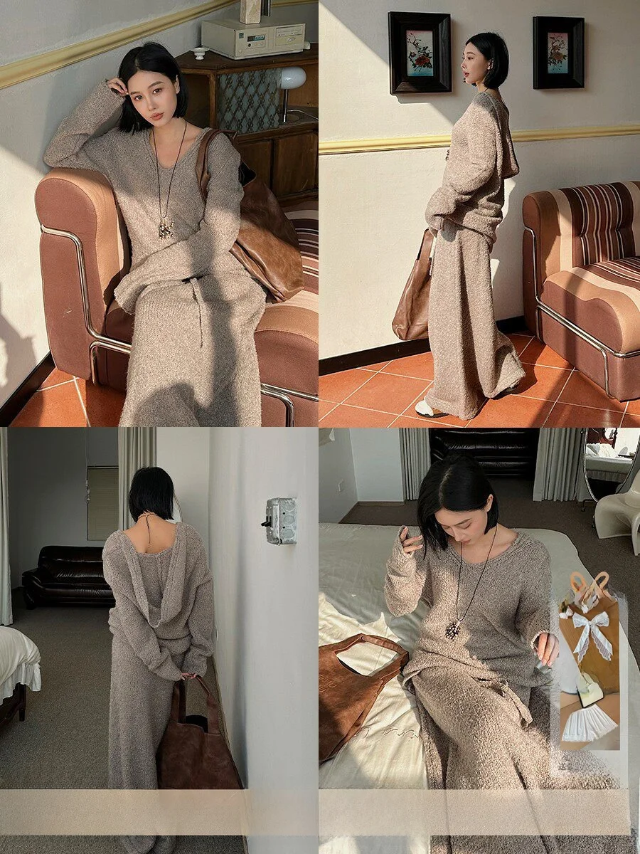 Soft Cozy Brand Circle Sweater f Skirt DEARSOCUTE Handpied Store Commuter Sle Loose Fit Long Sve round Ne
Soft Cozy Brand Circle Sweater f Skirt DEARSOCUTE Handpied Store Commuter Sle Loose Fit Long Sve round Ne