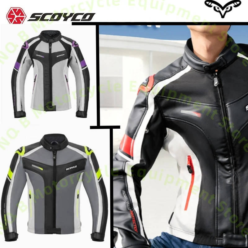 Scoyco Spring Summer Motorcycle Riding Jacket Breathable Anti Fall Slim Motorbike Racing Suit Couples For Men Women
Scoyco Spring Summer Motorcycle Riding Jacket Breathable Anti Fall Slim Motorbike Racing Suit Couples For Men Women