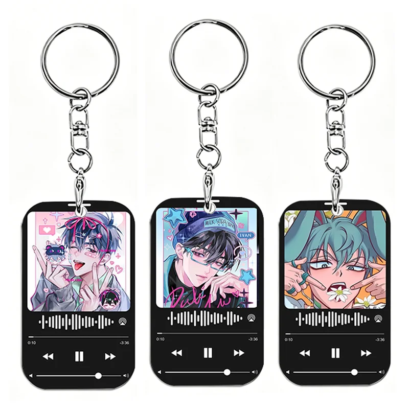 Popular Alien Stage Keychain Cartoon Ivan Till Original Soundtrack Music Women Bag Pendant Songs Playlist Code Keyring Fans Gift
Popular Alien Stage Keychain Cartoon Ivan Till Original Soundtrack Music Women Bag Pendant Songs Playlist Code Keyring Fans Gift