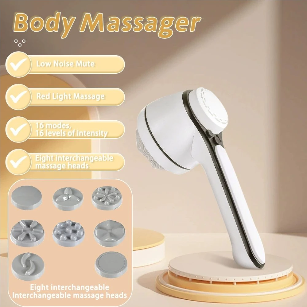 Massage Stick Wireless Charging Fat Pushing Machine Handheld Portable Massage Stick Neck, Waist, Shoulder Kneading
Massage Stick Wireless Charging Fat Pushing Machine Handheld Portable Massage Stick Neck, Waist, Shoulder Kneading