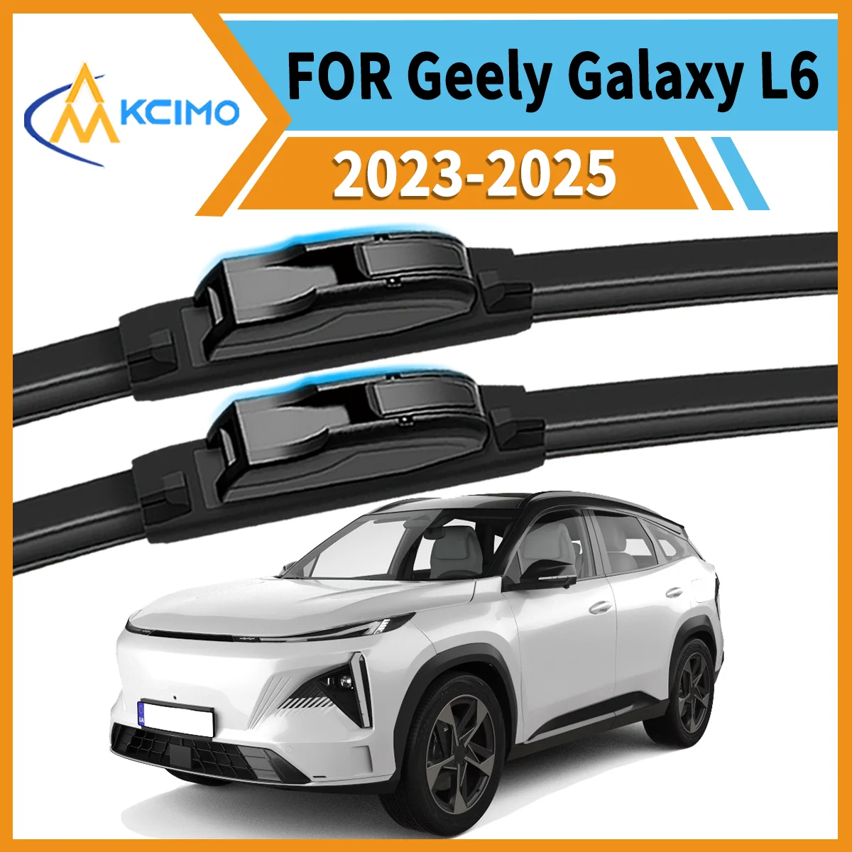 Max Visibility Max Safety 2PCS Wiper Blades for Geely Galaxy L6 2023-2025 All-Season Performance Easy Install Durable Rubber
Max Visibility Max Safety 2PCS Wiper Blades for Geely Galaxy L6 2023-2025 All-Season Performance Easy Install Durable Rubber