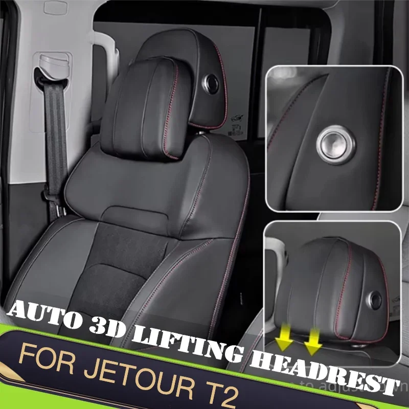 For Jetour Traveller T2 2023 2024 2025 Aviation-grade Adjustable Neck Pillow Fit Modified 3D Lifting Headrest Car Accessories
For Jetour Traveller T2 2023 2024 2025 Aviation-grade Adjustable Neck Pillow Fit Modified 3D Lifting Headrest Car Accessories