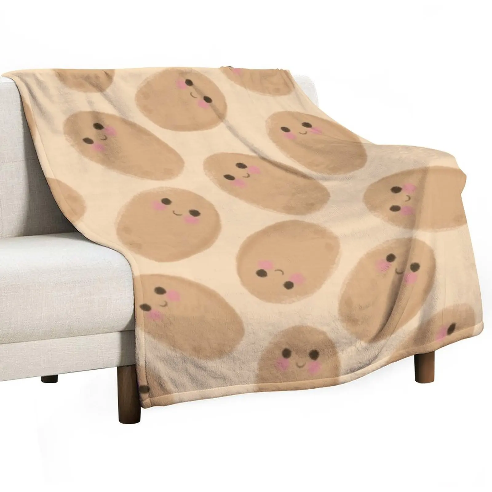 Potatoes v2 Throw Blanket Soft Breathable Blanket for Night Sleeping
Potatoes v2 Throw Blanket Soft Breathable Blanket for Night Sleeping
