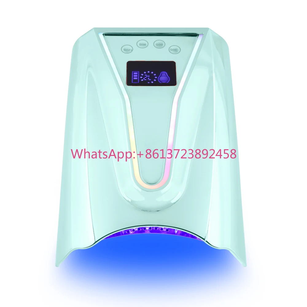 2025 High Power 128w LED Nail Dryer Professional Rechargeable Portable Lighting Creation for Fast Cure Custom OEM ODM Logo Salon
2025 High Power 128w LED Nail Dryer Professional Rechargeable Portable Lighting Creation for Fast Cure Custom OEM ODM Logo Salon