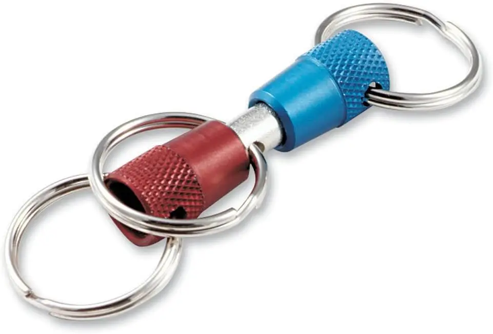 3-Way Pull Apart Keychain, Red Blue Silver, 1 Pack
3-Way Pull Apart Keychain, Red Blue Silver, 1 Pack