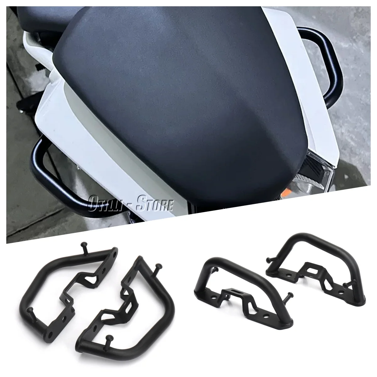 New Motorcycle Armrest Rear Seat Grab Bars Passenger Handle Hand Grip Backseat Arm Rest For 390Duke 250Duke 250 Duke 390 DUKE
New Motorcycle Armrest Rear Seat Grab Bars Passenger Handle Hand Grip Backseat Arm Rest For 390Duke 250Duke 250 Duke 390 DUKE