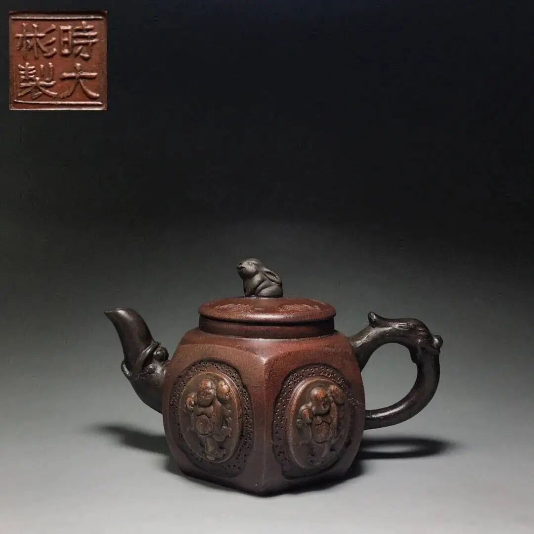 Chinese Yixing Zisha Clay Handmade Exquisite Teapot Official Product 400C
Chinese Yixing Zisha Clay Handmade Exquisite Teapot Official Product 400C