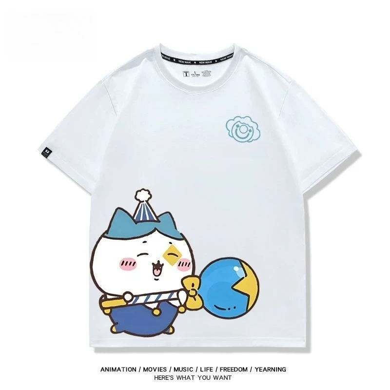 Hot Chiikawa Cotton Loose Casual Couple Short Sleeve Summer T-shirt for Men Women Cartoon Breathable Lightweight Kawaii Gift
Hot Chiikawa Cotton Loose Casual Couple Short Sleeve Summer T-shirt for Men Women Cartoon Breathable Lightweight Kawaii Gift