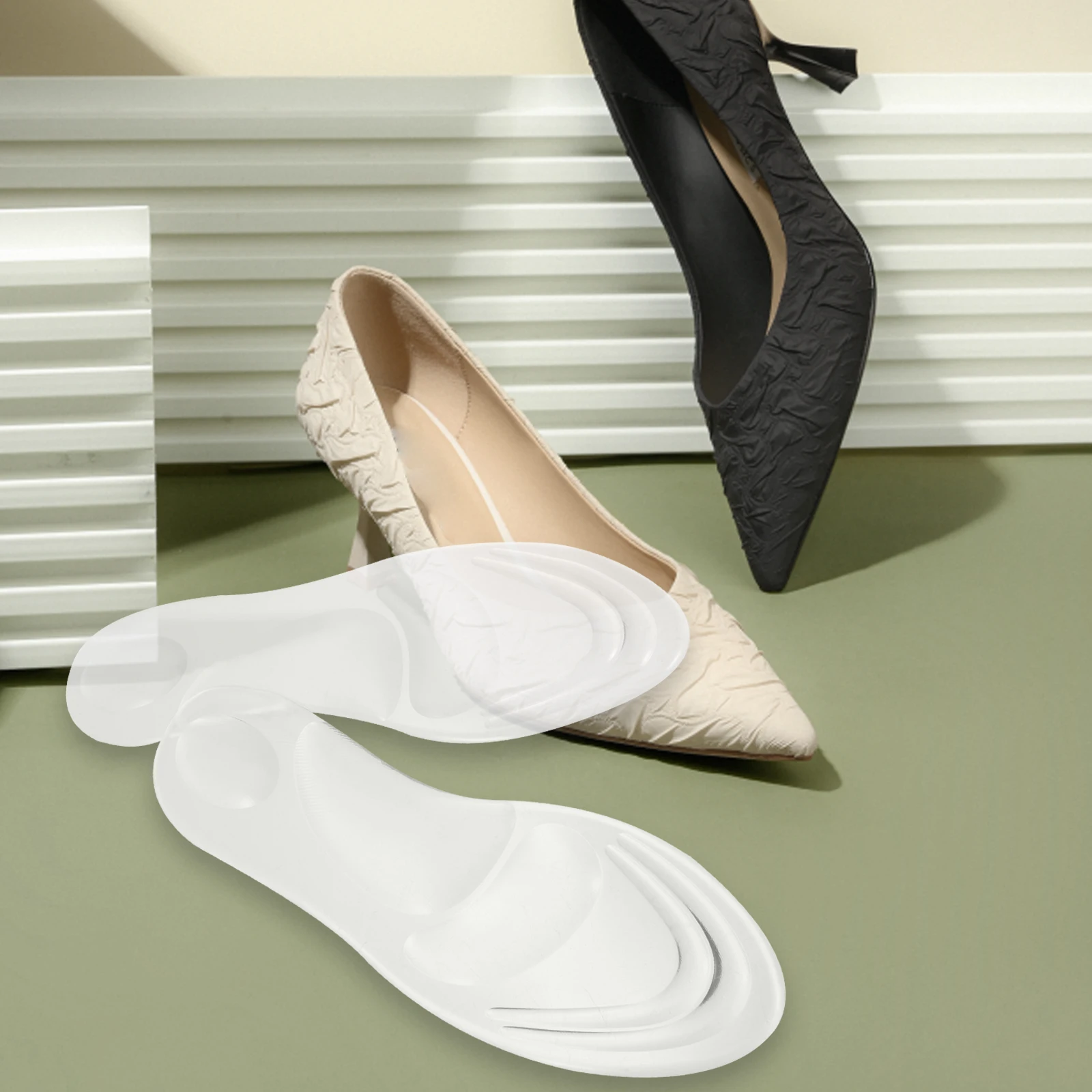 1Pair Breathable Clear Insoles for High Heels Sandals Women Shoes Anti-Fatigue Soft Gel Pads Non-Slip Wear-Resistant Shoe
1Pair Breathable Clear Insoles for High Heels Sandals Women Shoes Anti-Fatigue Soft Gel Pads Non-Slip Wear-Resistant Shoe