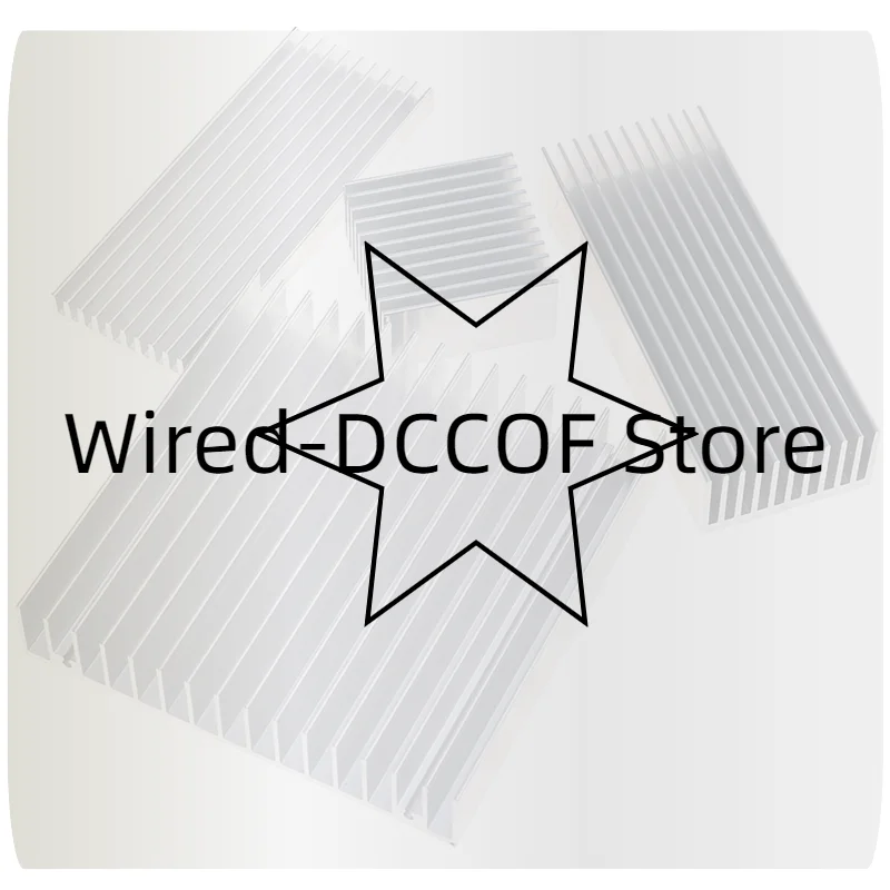 1Pc Aluminum Alloy Silver Extruded Aluminum Heatsink For High Power LED IC Chip Cooler Radiator Heat Sink
1Pc Aluminum Alloy Silver Extruded Aluminum Heatsink For High Power LED IC Chip Cooler Radiator Heat Sink