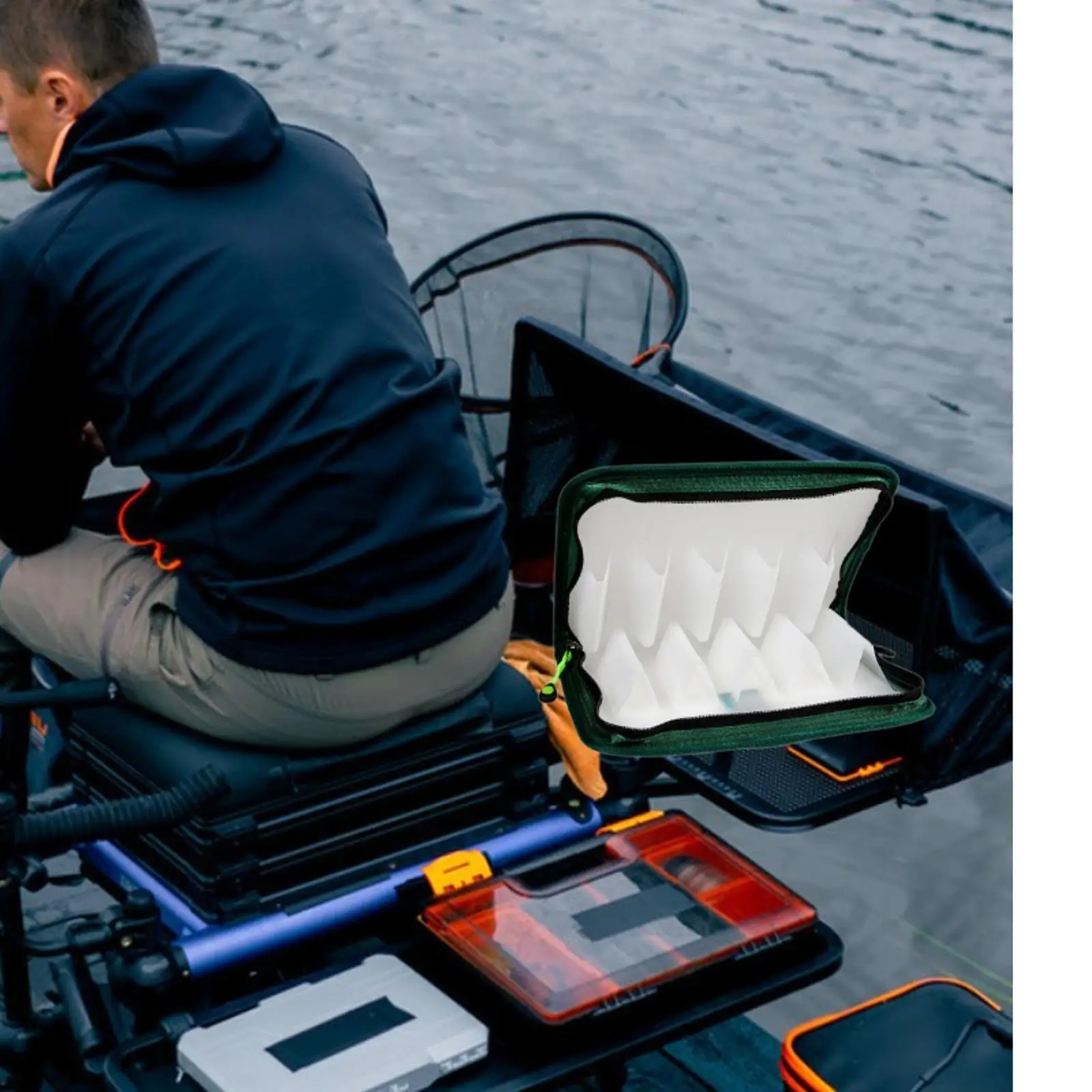 Сумка для рыболовных джигов, легкая сумка для приманок с 10 отделениями, водонепроницаемая складная сумка для хранения с обеих сторон, чехол для хранения, держатель
Сумка для рыболовных джигов, легкая сумка для приманок с 10 отделениями, водонепроницаемая складная сумка для хранения с обеих сторон, чехол для хранения, держатель