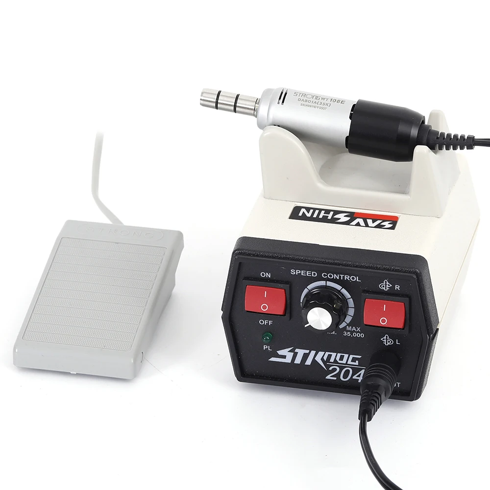 High Speed Strong Drill Dental Micro Motor Strong 204 Dental Micromotor Handpiece
High Speed Strong Drill Dental Micro Motor Strong 204 Dental Micromotor Handpiece