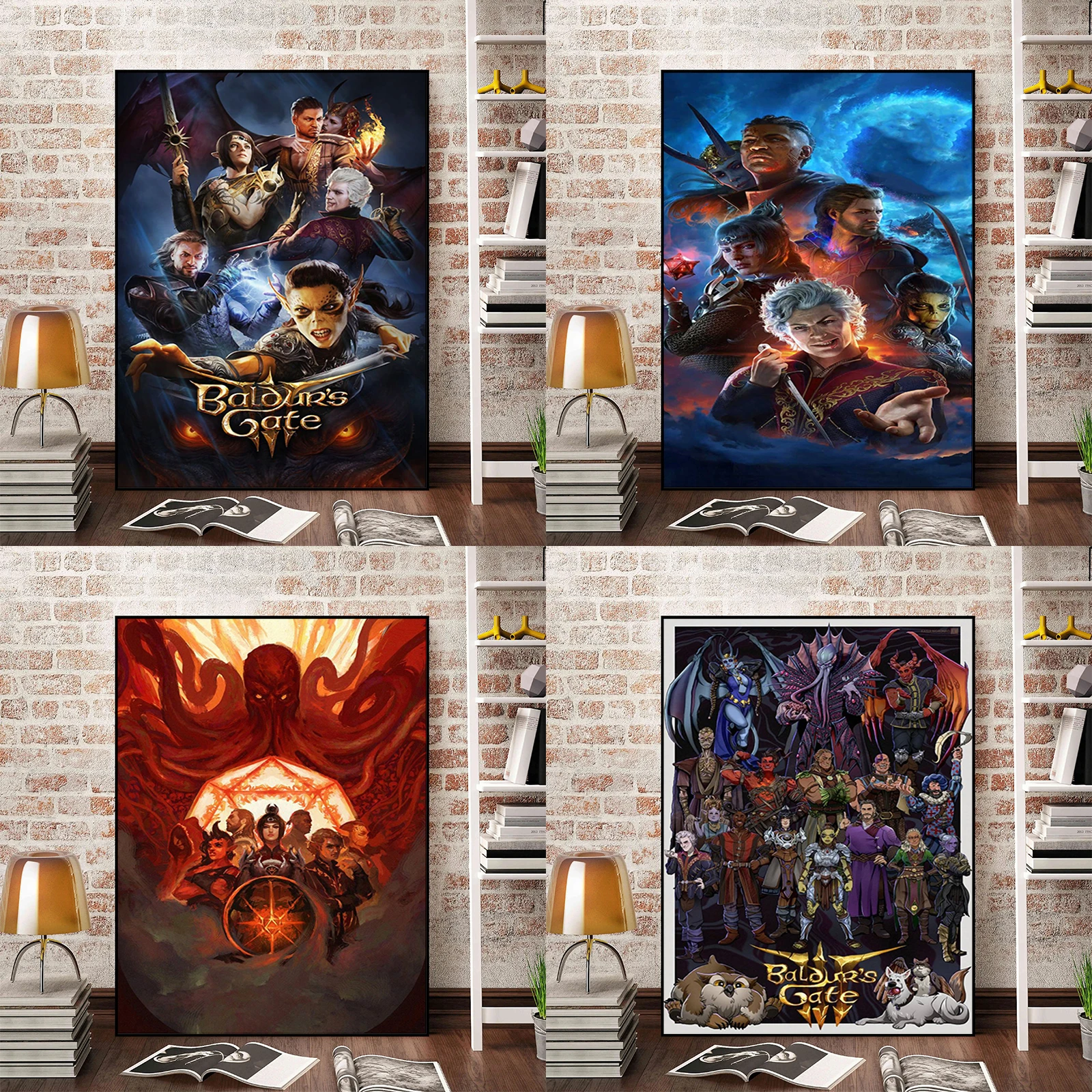 Baldur's Gate 3 Game Poster Room Decor Canvas Wall Art Prints Tableau Decoration Mural Decorative Picture For Home Pictures
Baldur's Gate 3 Game Poster Room Decor Canvas Wall Art Prints Tableau Decoration Mural Decorative Picture For Home Pictures