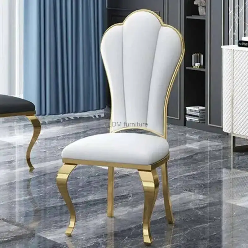 European Living Backrest Room Luxury Dining Chairs Furniture Custom Leather Reception Chair Modern Restaurant Dining Chair U
European Living Backrest Room Luxury Dining Chairs Furniture Custom Leather Reception Chair Modern Restaurant Dining Chair U