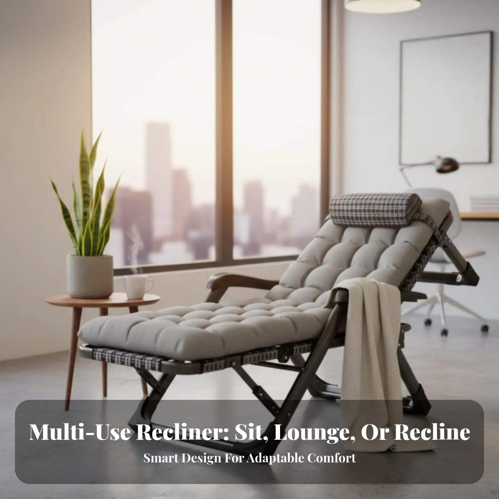 Weightless Posture Chair Sit and Sleep Two-in-oneUse Folding Recliner Foldable Design Adjustable Recline for Adults, Seniors
Weightless Posture Chair Sit and Sleep Two-in-oneUse Folding Recliner Foldable Design Adjustable Recline for Adults, Seniors