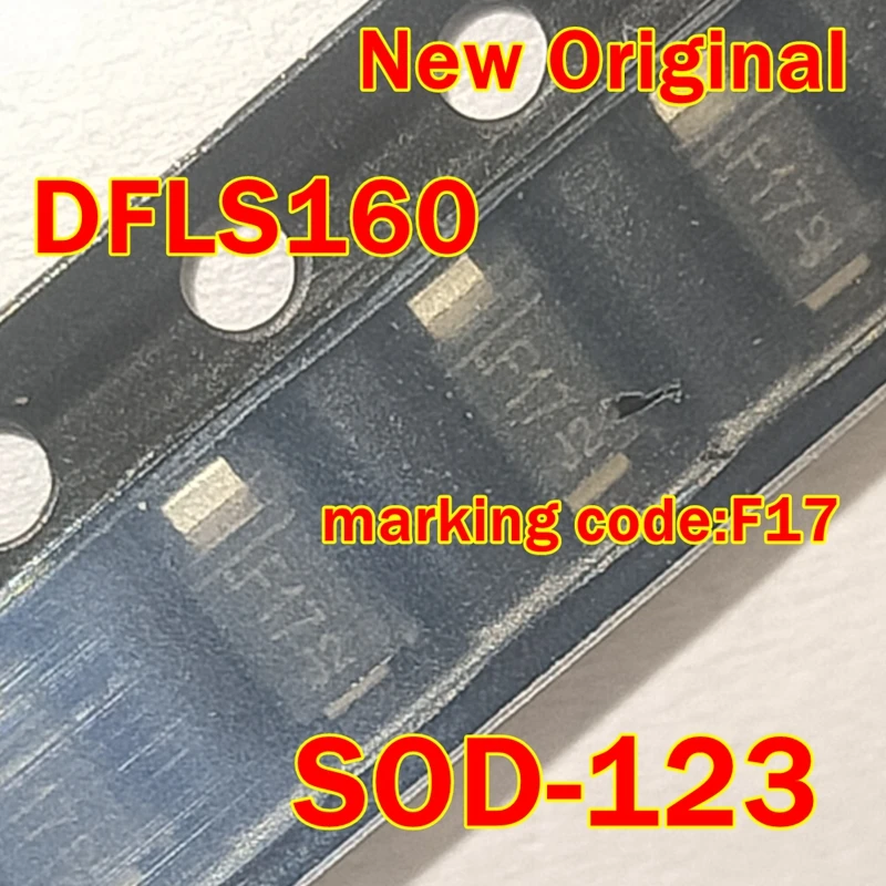 10pcs to 500pcs DFLS160-7 DFLS160 SOD-123 New Original marking code:F17 1.0A SURFACE MOUNT SCHOTTKY BARRIER RECTIFIER
10pcs to 500pcs DFLS160-7 DFLS160 SOD-123 New Original marking code:F17 1.0A SURFACE MOUNT SCHOTTKY BARRIER RECTIFIER