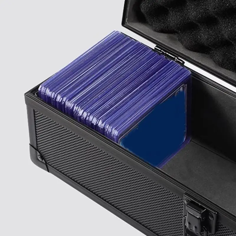 Heavy Duty Aluminum Alloy Card Protector Case 6 Card Slots Design Card Container Box For Collectible Game Cards A2UB
Heavy Duty Aluminum Alloy Card Protector Case 6 Card Slots Design Card Container Box For Collectible Game Cards A2UB