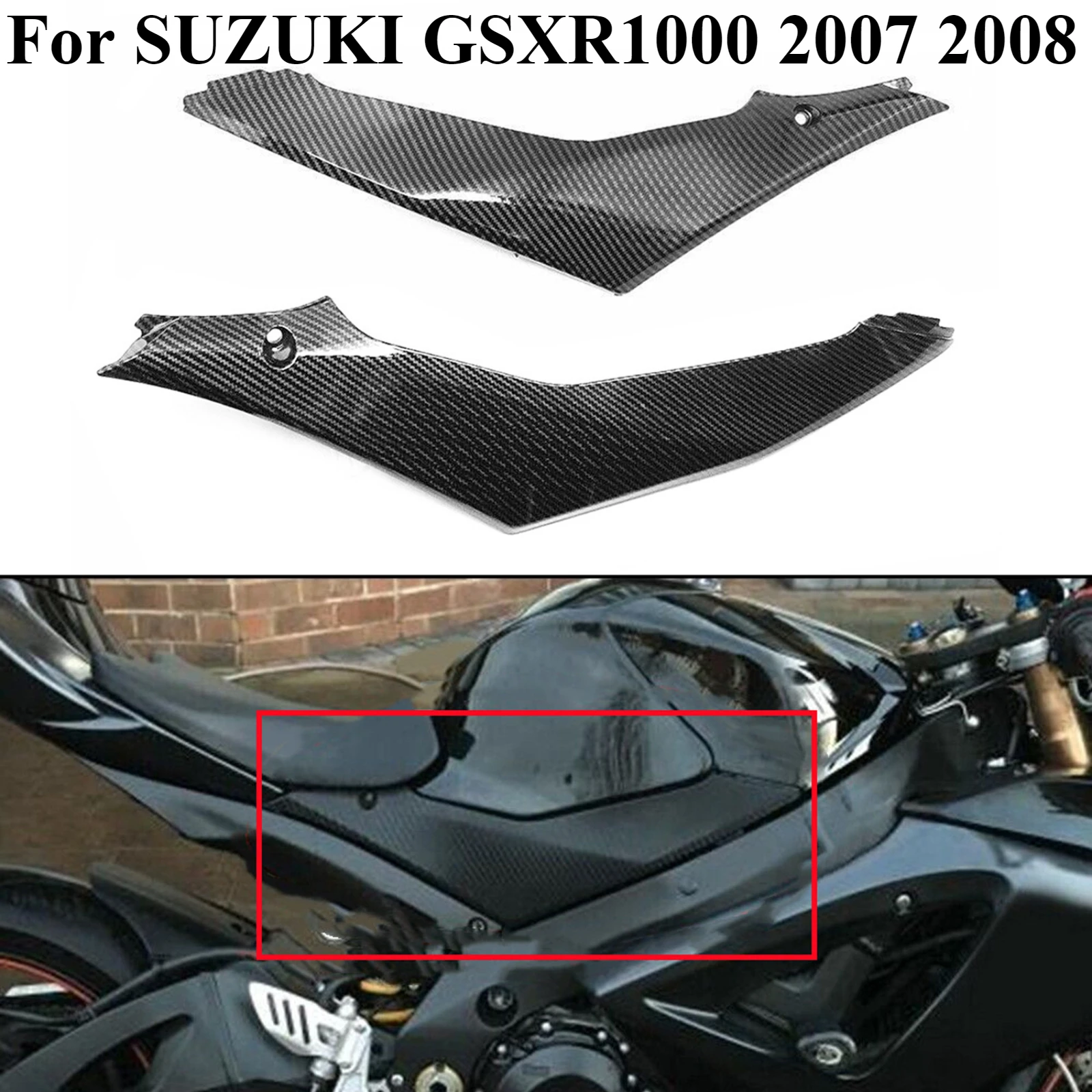 For SUZUKI GSXR1000 2007 2008 Motorcycle Oil Gas Tank Lower Side Panel Decorative Cover Fairing Fit Moto Bodywork Trim Fairing
For SUZUKI GSXR1000 2007 2008 Motorcycle Oil Gas Tank Lower Side Panel Decorative Cover Fairing Fit Moto Bodywork Trim Fairing