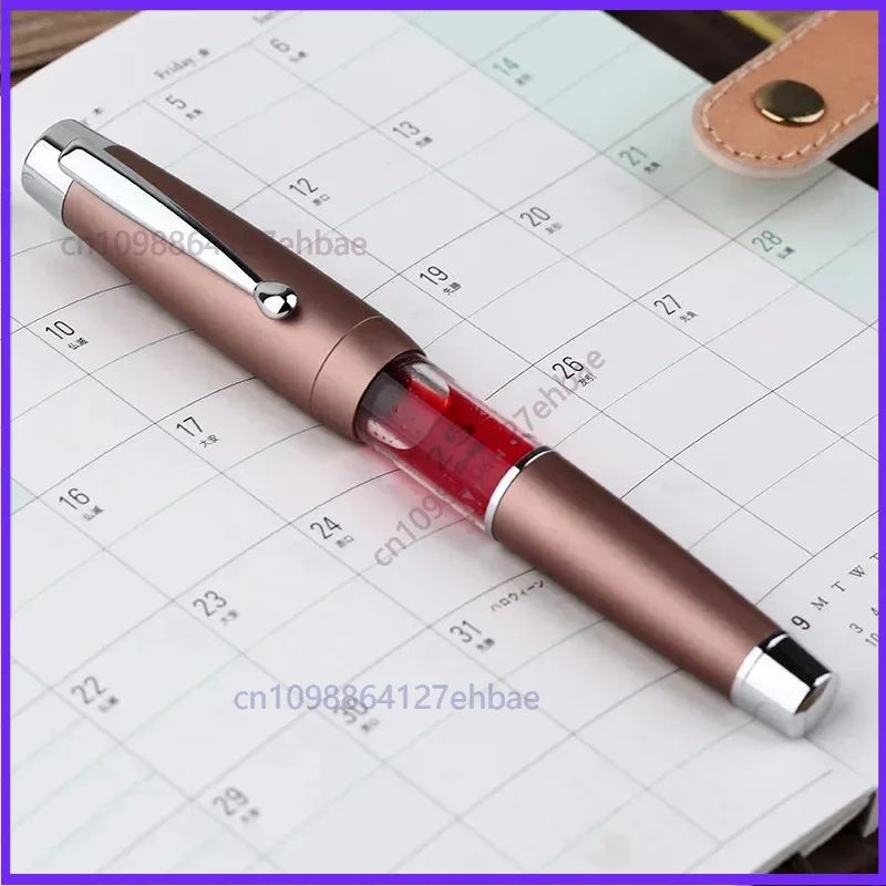 For T2 Elastic Piston Fountain Pen Acrylic Matte Metal Boby ef/f/m/dobrar Large Capacity Business Office Gift Ink Pen
For T2 Elastic Piston Fountain Pen Acrylic Matte Metal Boby ef/f/m/dobrar Large Capacity Business Office Gift Ink Pen