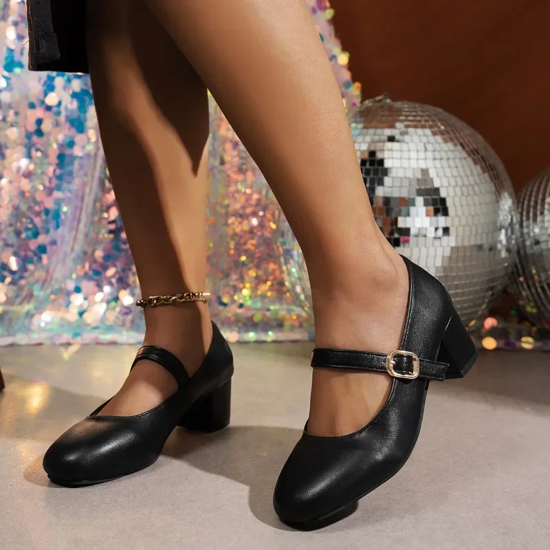 Women's Shoes 2025 Hot Sale Buckle Strap Women's High Heels Fashion Plus Size Office and Career New Best Seller Heels Women
Women's Shoes 2025 Hot Sale Buckle Strap Women's High Heels Fashion Plus Size Office and Career New Best Seller Heels Women