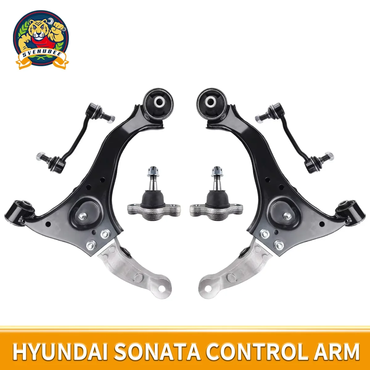 Svenubee Front Lower Control Arm with Ball Joint Sway Bar End Link 6Pcs Kits for Hyundai Sonata 2006 2007 2008 2009 2010 K641392
Svenubee Front Lower Control Arm with Ball Joint Sway Bar End Link 6Pcs Kits for Hyundai Sonata 2006 2007 2008 2009 2010 K641392