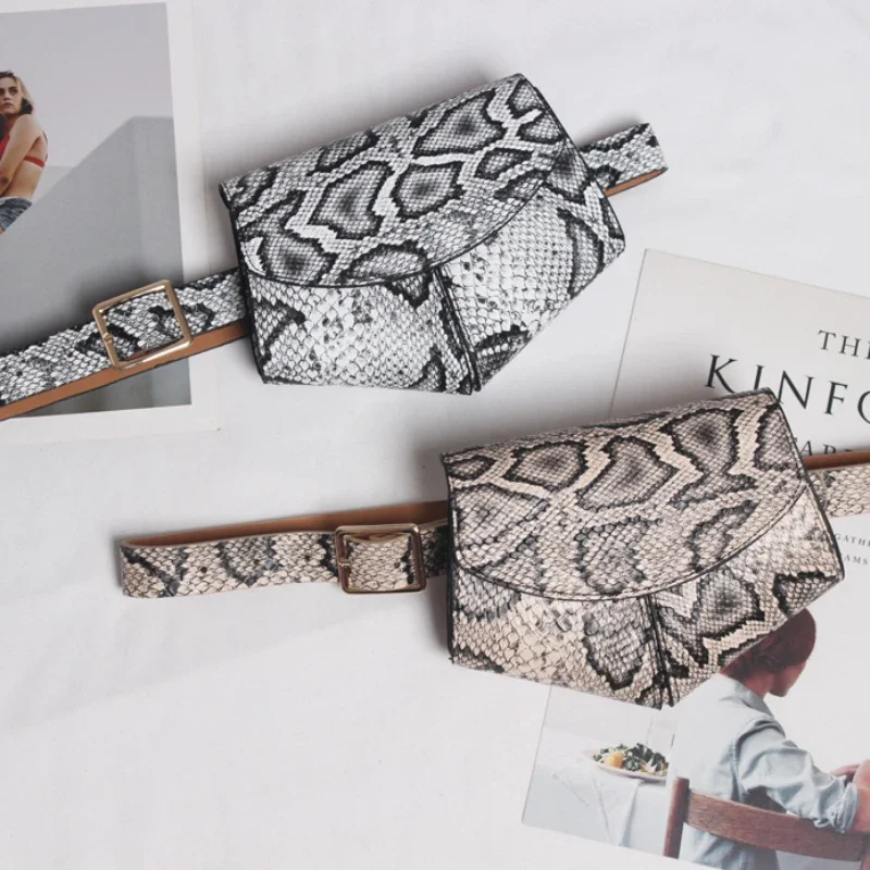 Fashionable Small Waist Bag Versatile Women Small Delicate Snake Skin Decorative Belt Saddle Bag Fashionable Sweater Belt Trendy
Fashionable Small Waist Bag Versatile Women Small Delicate Snake Skin Decorative Belt Saddle Bag Fashionable Sweater Belt Trendy