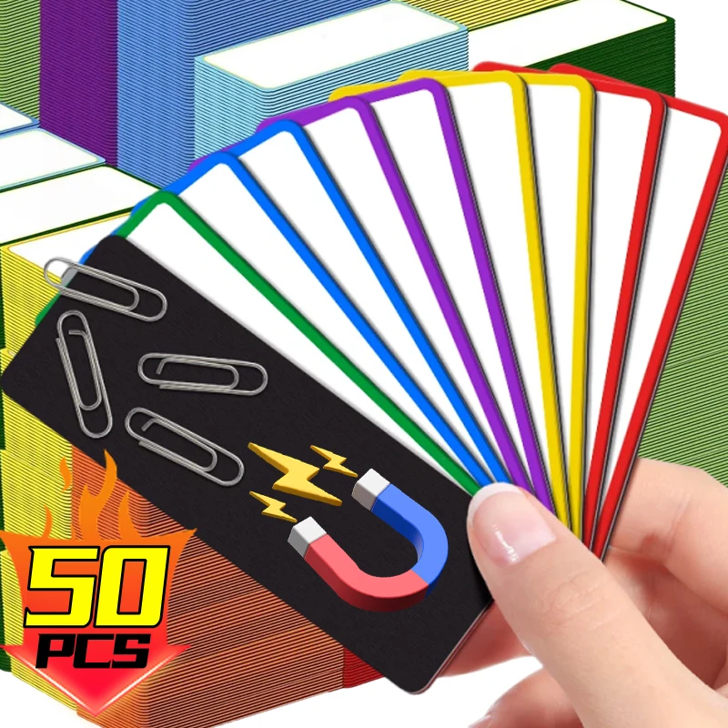50/5PCS Reusable Magnetic Dry Erase Labels Name Tags Whiteboard Stickers for Refrigerator Office School Classroom Organization
50/5PCS Reusable Magnetic Dry Erase Labels Name Tags Whiteboard Stickers for Refrigerator Office School Classroom Organization