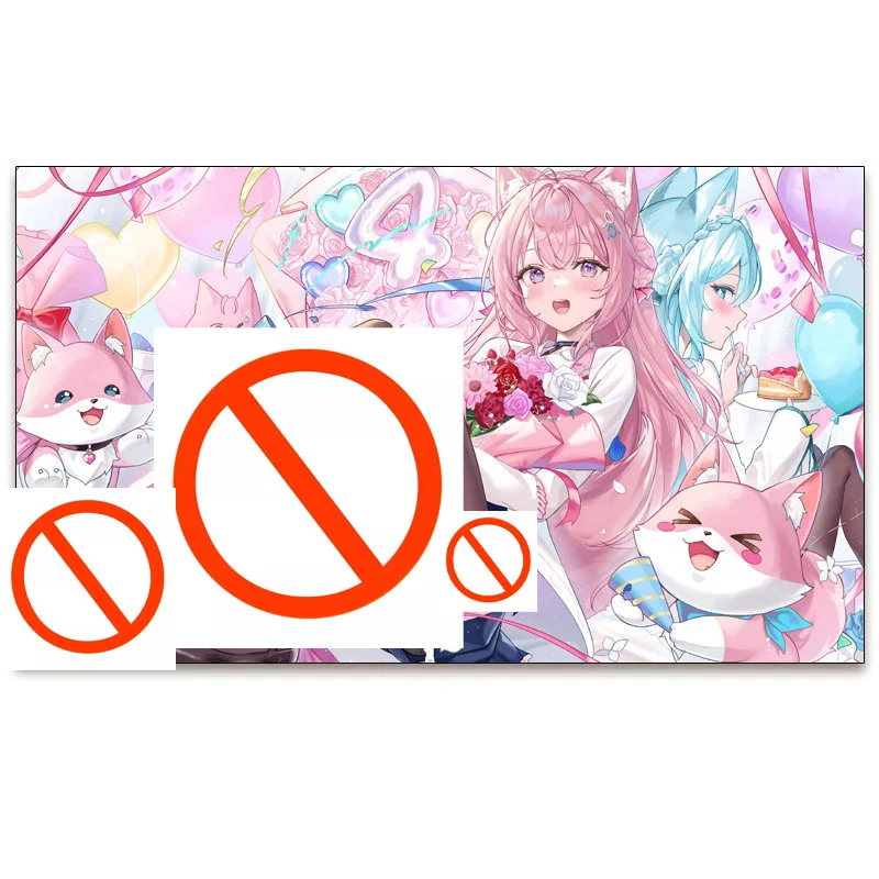 Cute Cartoon hololive Hakui Koyori DIY self-made Anime Game Card Rubber Card Pad Mouse Pad Keyboard Pad 600*350*2mm
Cute Cartoon hololive Hakui Koyori DIY self-made Anime Game Card Rubber Card Pad Mouse Pad Keyboard Pad 600*350*2mm