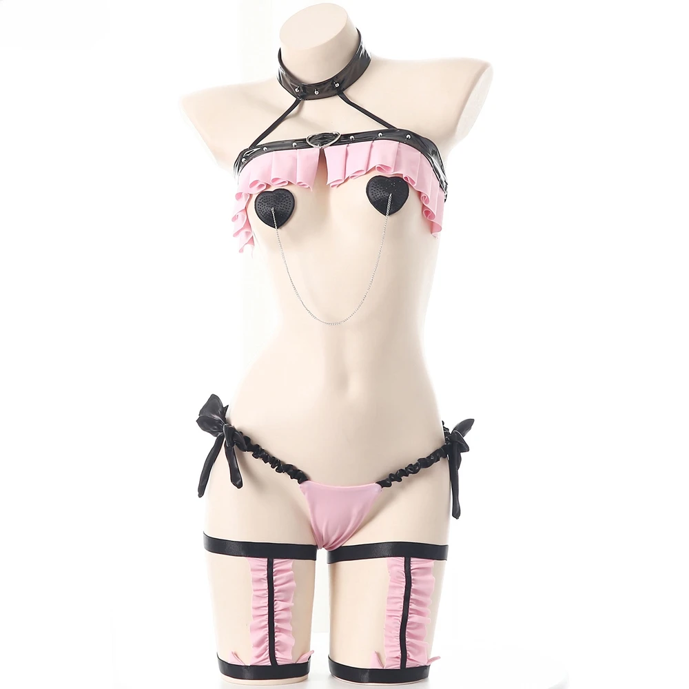 AniLV Lovely Cat Sexy Lingerie Maid Uniform Women Pink Underwear Set Pajamas Temptation Outfits Erotic Costumes
AniLV Lovely Cat Sexy Lingerie Maid Uniform Women Pink Underwear Set Pajamas Temptation Outfits Erotic Costumes