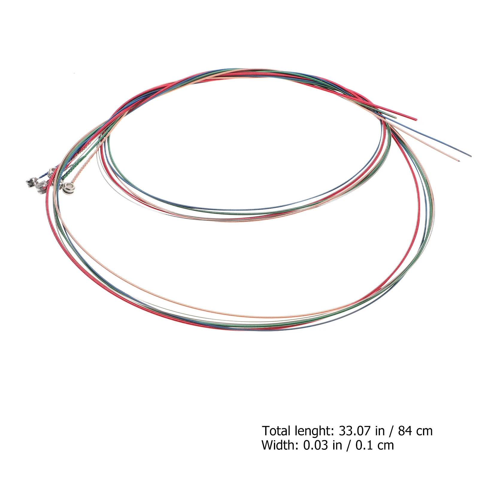 6 Pcs Colorful Strings Guitar Accessories for Beginners Acoustic Part Parts Copper Accessory
6 Pcs Colorful Strings Guitar Accessories for Beginners Acoustic Part Parts Copper Accessory