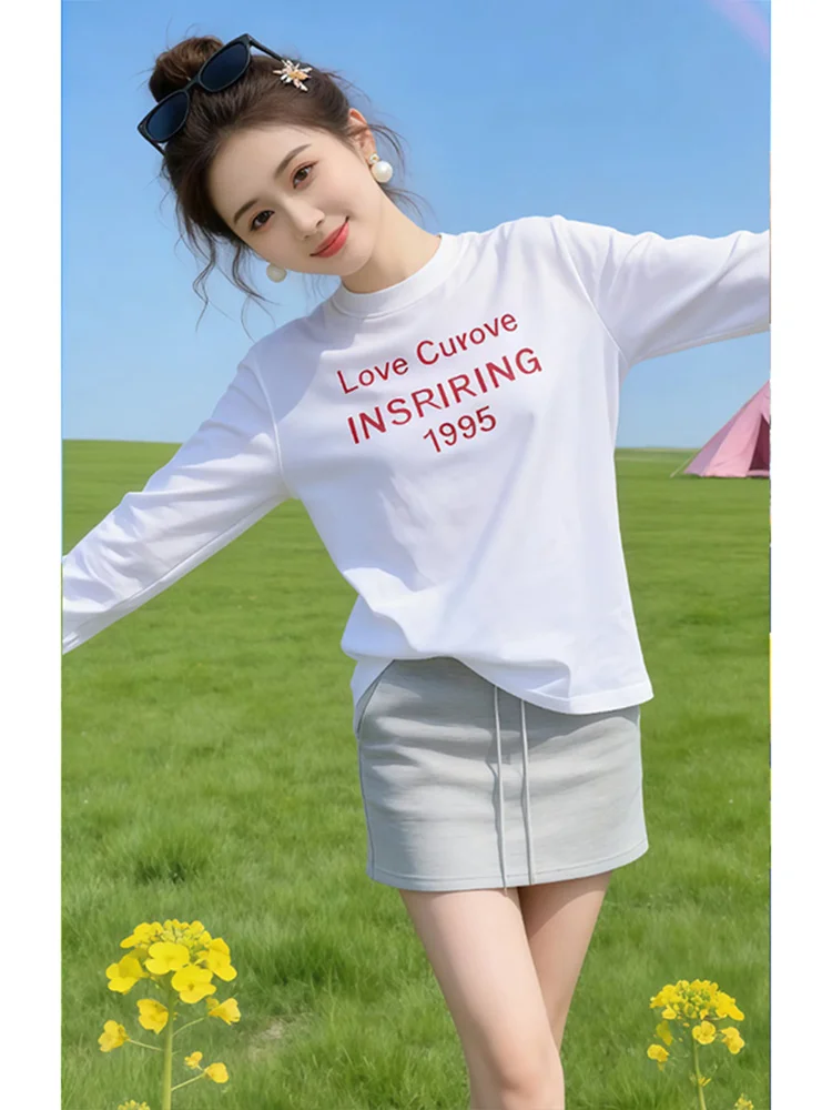 Summer Casual Floral Print Long Sleeve round Neck Women's Set High Waist Skirt Sporty Top Breathable Comfortable Two-Piece Ou...
Summer Casual Floral Print Long Sleeve round Neck Women's Set High Waist Skirt Sporty Top Breathable Comfortable Two-Piece Ou...