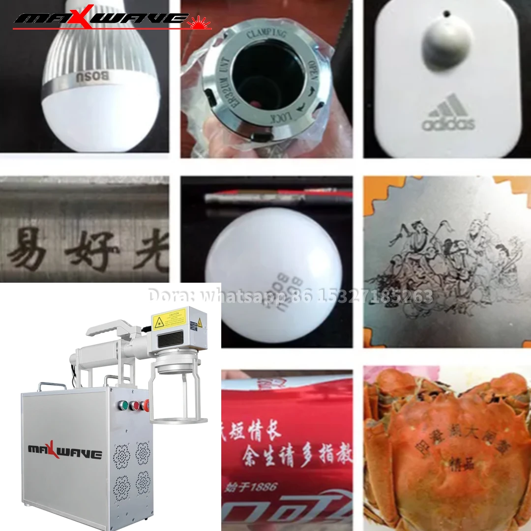 Handheld Fiber Laser Marker20W/30W Portable Engraver Machine for Small Projects & DIY Metal rust removing 110x110mm
Handheld Fiber Laser Marker20W/30W Portable Engraver Machine for Small Projects & DIY Metal rust removing 110x110mm