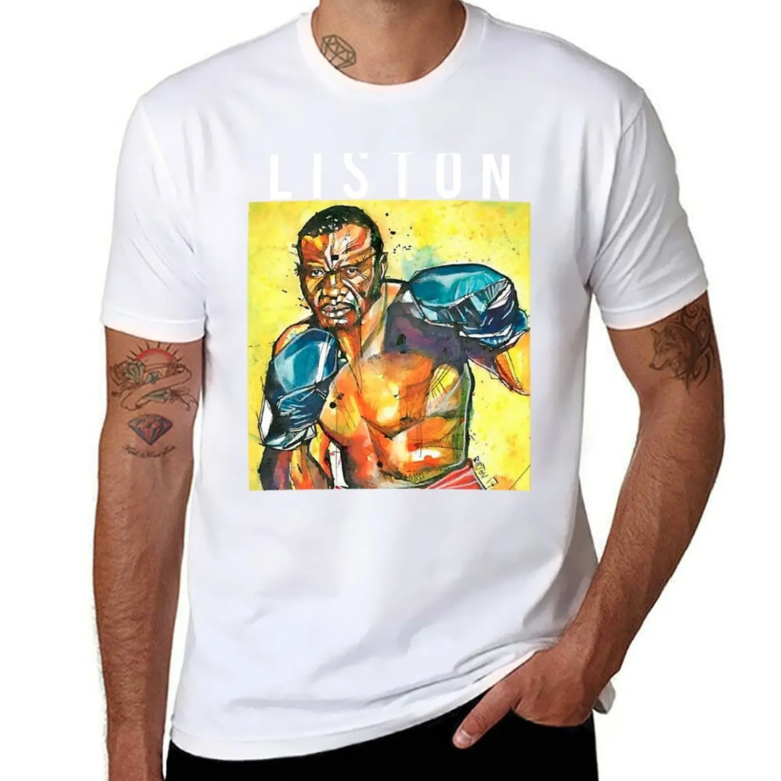SONNY LISTON T-Shirt cotton t shirts high quality funny t shirts dark humor T-Shirt
SONNY LISTON T-Shirt cotton t shirts high quality funny t shirts dark humor T-Shirt