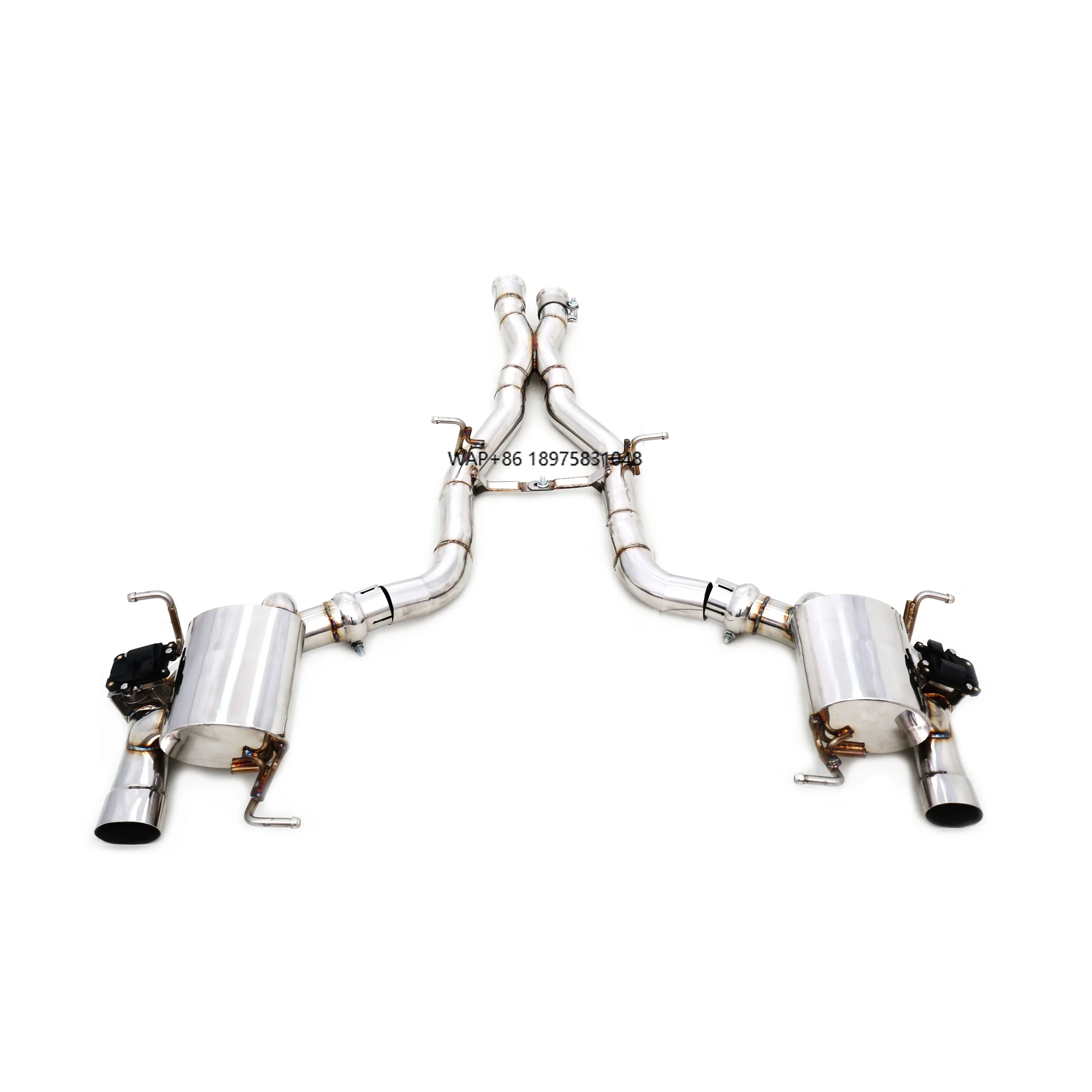 SLC43 R172 3.0T Factory Customization 304 Stainless Steel Mirror Polished 1.5mm Thickness Valved Exhaust
SLC43 R172 3.0T Factory Customization 304 Stainless Steel Mirror Polished 1.5mm Thickness Valved Exhaust