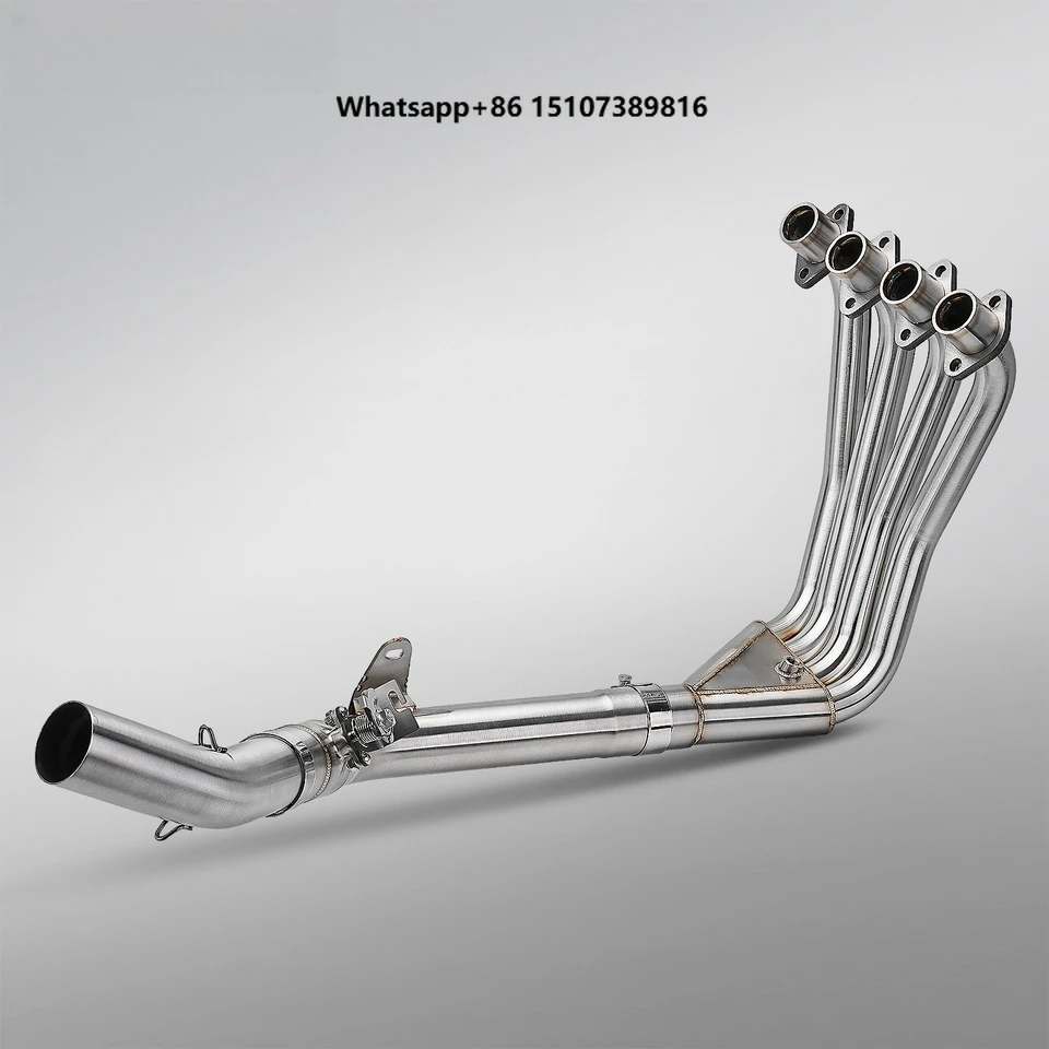 NlkHanm VOGE RR500S Motorcycle Exhaust System Modification Valve Full Section with SC Muffler Silver
NlkHanm VOGE RR500S Motorcycle Exhaust System Modification Valve Full Section with SC Muffler Silver