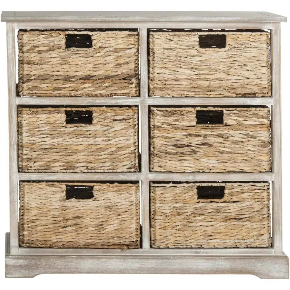 Keenan Distred Black 6 Wicker Basket Storage Chest
Keenan Distred Black 6 Wicker Basket Storage Chest