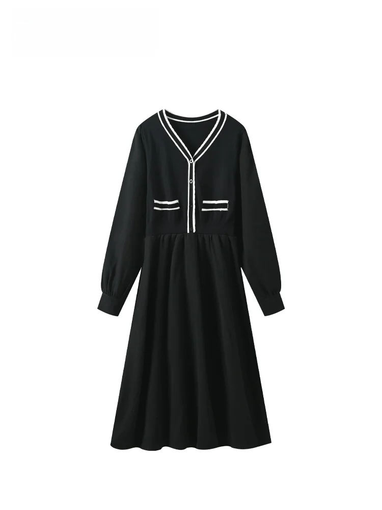 plus Size V-Ne Long Sve Dr Women's Spring Faion Slimming College Sle Skirt Meat Covering French Sle A-Line Dr
plus Size V-Ne Long Sve Dr Women's Spring Faion Slimming College Sle Skirt Meat Covering French Sle A-Line Dr
