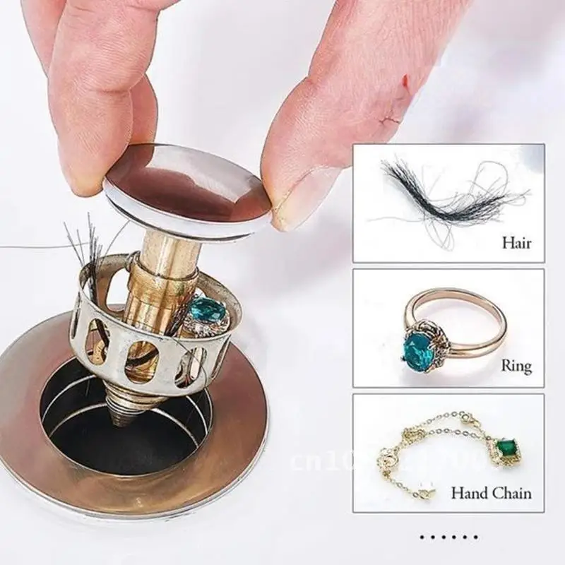Filter Drain Up Basin Universal Steel Stopper Drain Bathroom Accessories Basin Up Drain Filter
Filter Drain Up Basin Universal Steel Stopper Drain Bathroom Accessories Basin Up Drain Filter